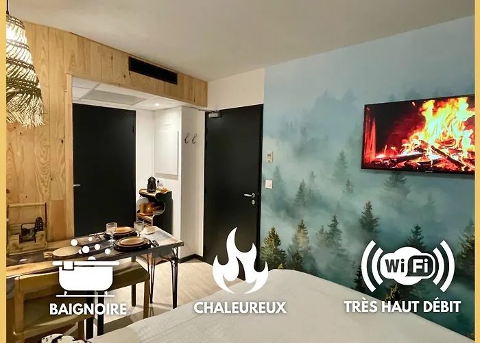 Chalet Studio Premium, Wifi, Chaleureux